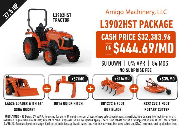 L3902HST Amigo Tractor Package updated 326